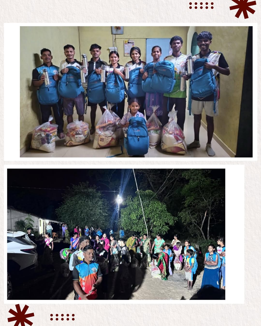 Giving back to the community is not a responsibility, it’s a privilege 🙏We donated school bags (1)