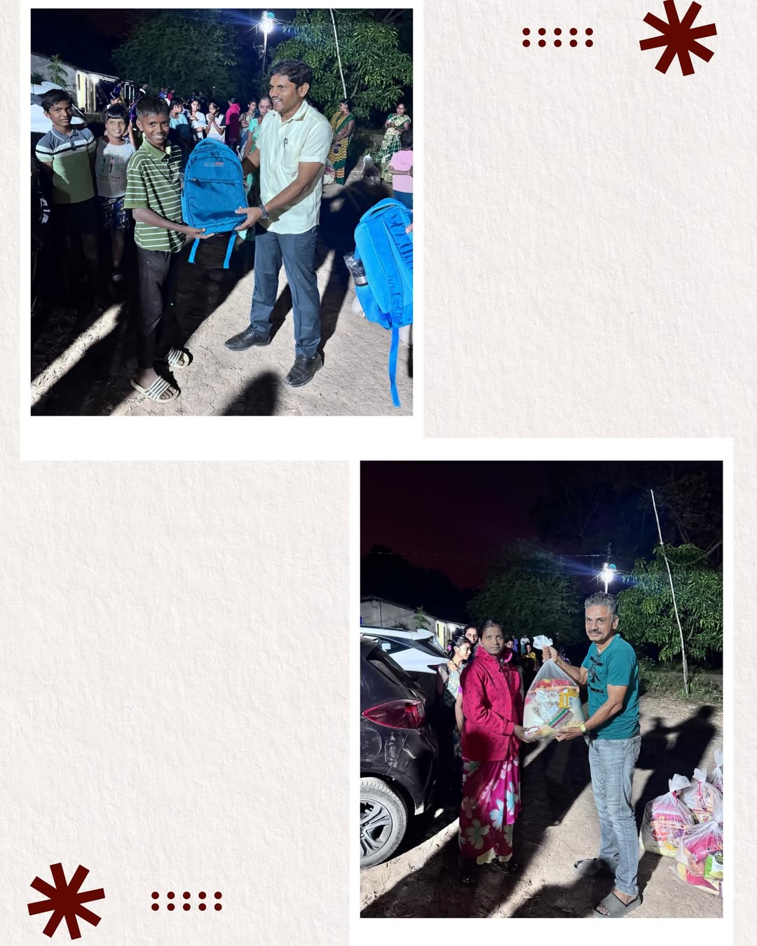 Giving back to the community is not a responsibility, it’s a privilege 🙏We donated school bags (2)