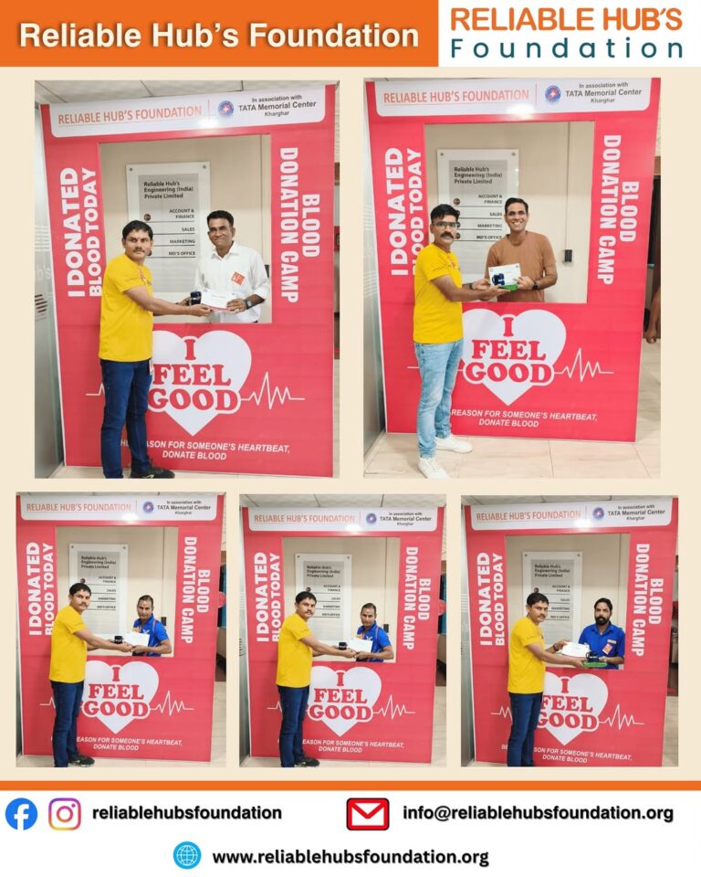 🌟 Successful 4th Blood Donation🩸 Drive! 🌟On Saturday, 11th October 2025, Reliable Hub’s Found (10)