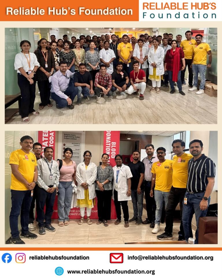 🌟 Successful 4th Blood Donation🩸 Drive! 🌟On Saturday, 11th October 2025, Reliable Hub’s Found (14)